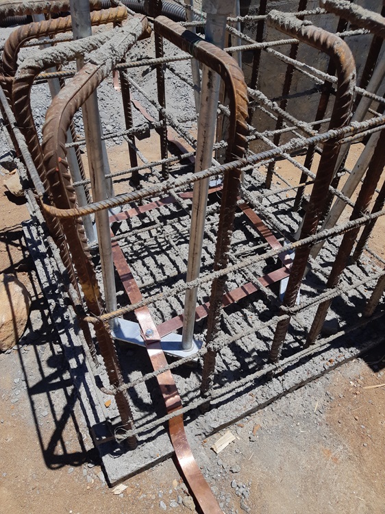 Steel Structure Earthing Installation